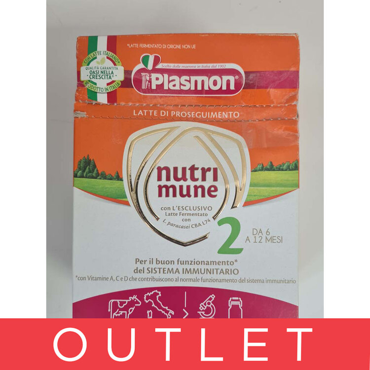 EXP: 31.10.2024 PLASMON Nutri-mune 2 pokračovací mléko 2x350 g