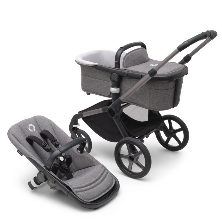 BUGABOO Set základní Fox 5 Graphite/Grey melange Bugaboo