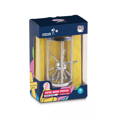 Kovový hlavolam - Ježek v kleci Albi Albi