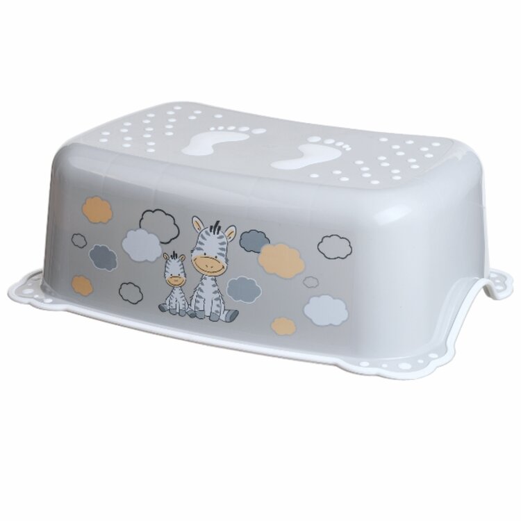 MALTEX Stupínek Zebra protiskluzový - grey Maltex