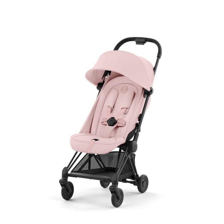 CYBEX Kočárek golfový Coya Matt Black Peach Pink Cybex