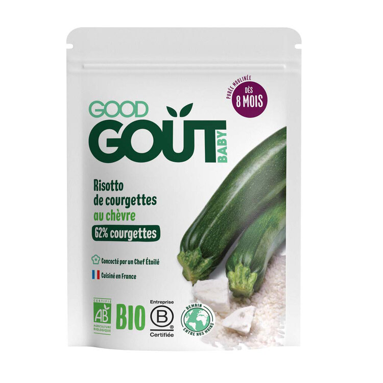 EXP: 08.09.2023 GOOD GOUT BIO Cuketové rizoto s kozím sýrem 190 g Good Gout