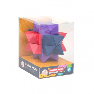 Dřevěný hlavolam - Hvězda Albi Albi