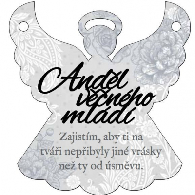 Plaketka - Anděl věčného mládí Albi Albi