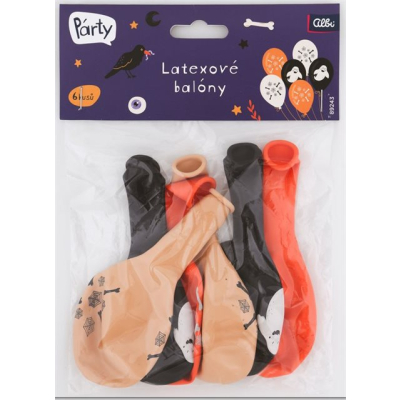 Balónky latexové Halloween 6 ks Albi Albi