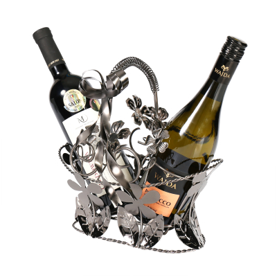 Stojan na 2 láhve - Květiny Albi Albi