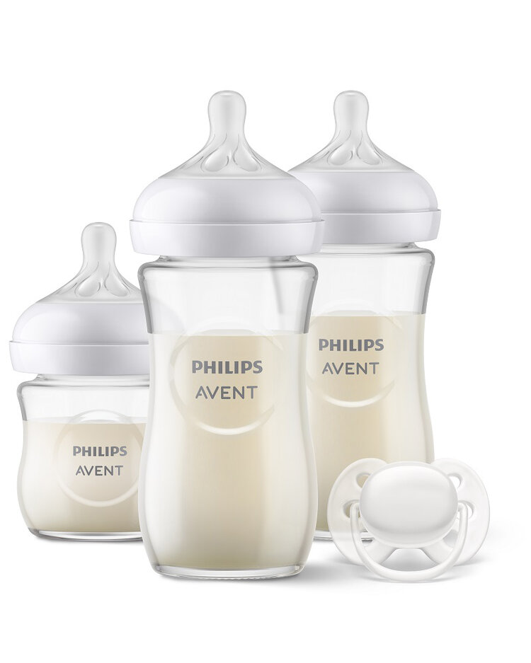 Philips AVENT Novorozenecká startovní sada Natural Response skleněná SCD878/11 Philips Avent