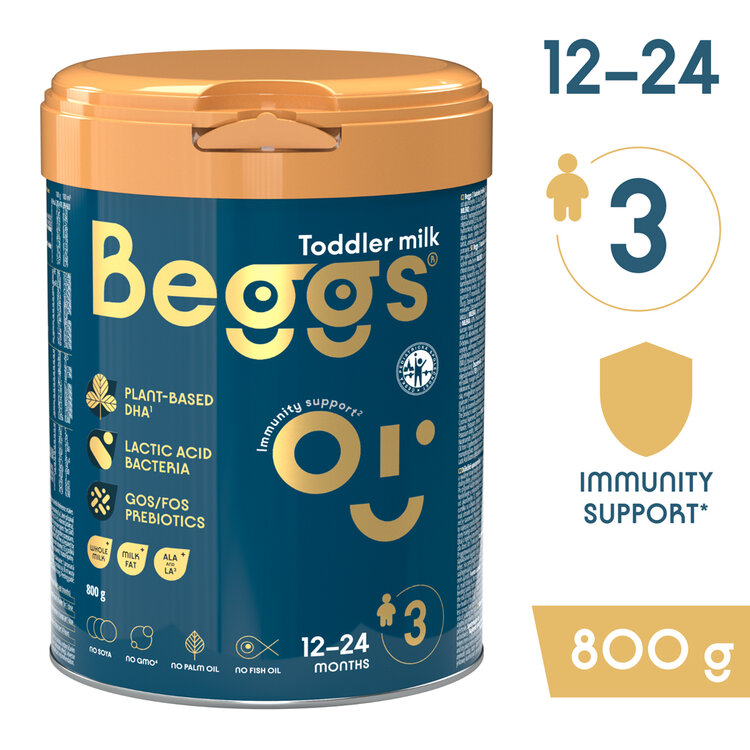 BEGGS 3 Mléko batolecí 800 g 12m+ BEGGS