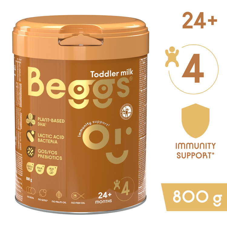 BEGGS 4 Mléko batolecí 800 g 24m+ BEGGS