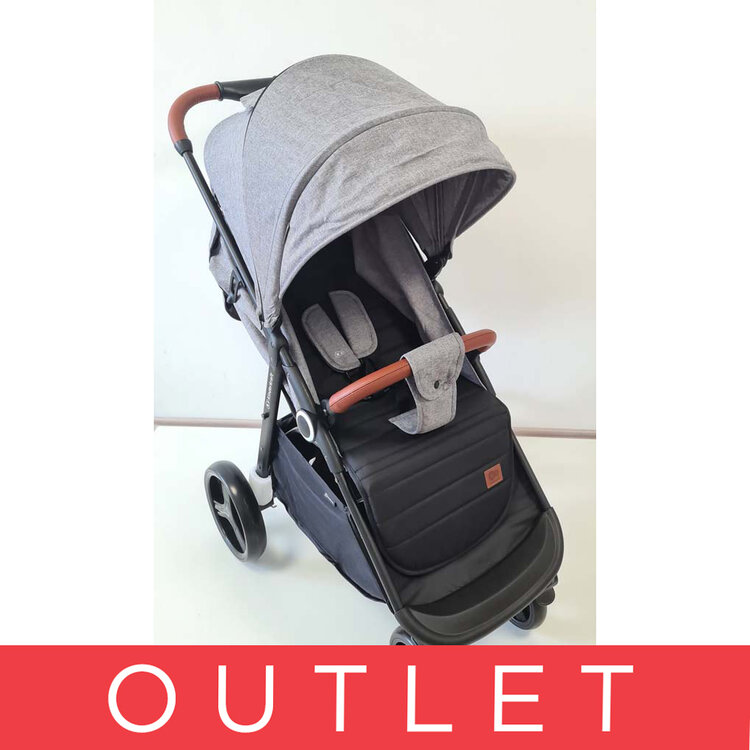 KINDERKRAFT Kočárek sportovní Grande Plus Grey Kinderkraft