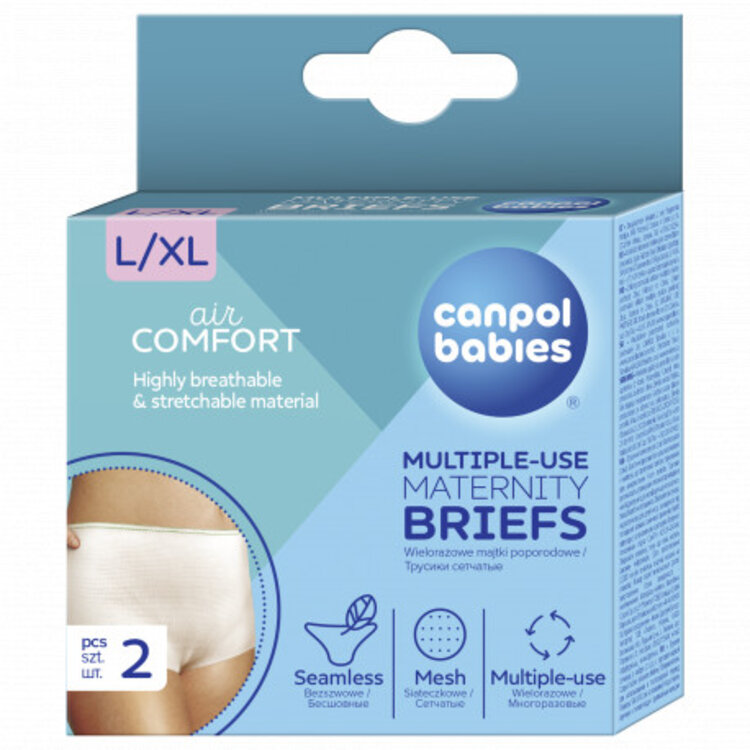 CANPOL Poporodní kalhotky na více použití 2ks L / XL Canpol Babies