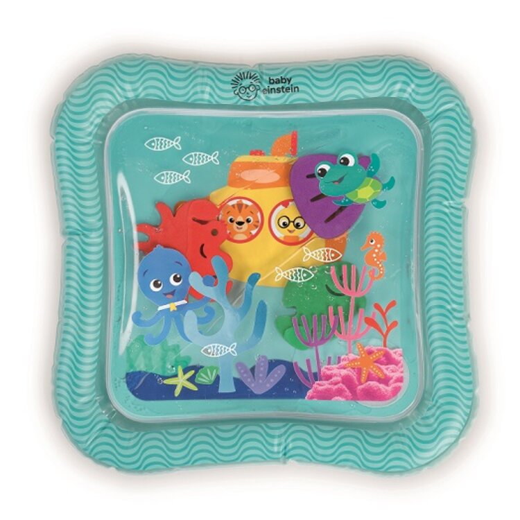 BABY EINSTEIN Podložka vodní 40x40 cm Sensory Splash™ 0m+ Baby Einstein