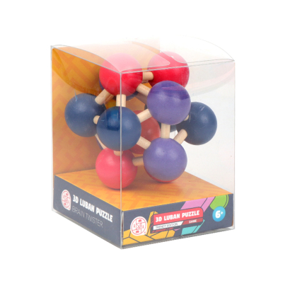 Dřevěný hlavolam - Molekula Albi Albi