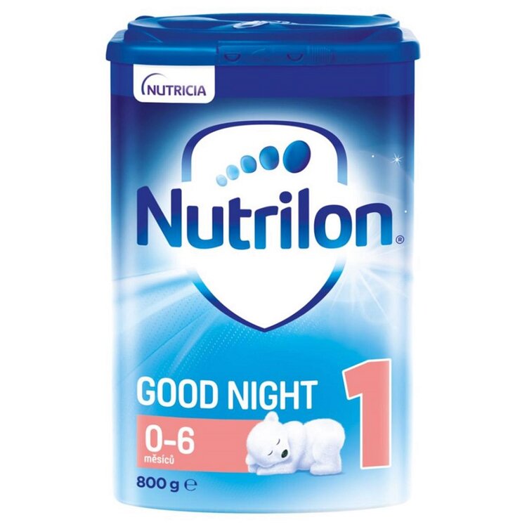 EXP: 04.10.2023 NUTRILON 1 Advanced Good Night počáteční kojenecké mléko od narození 800 g Nutrilon