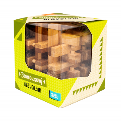 Bambusový hlavolam - Klec Albi Albi