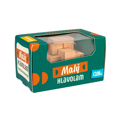 Malý dřevěný hlavolam - Kříž Albi Albi