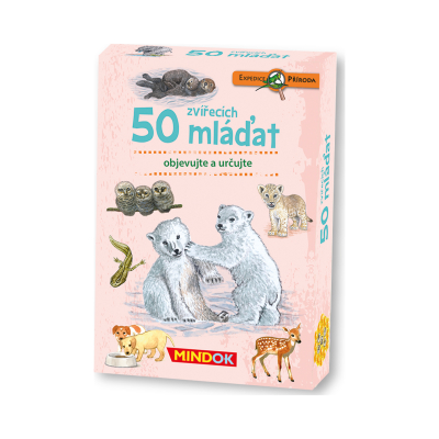 Expedice příroda: 50 zvířecích mláďat Mindok Mindok