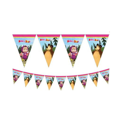 Banner vlajky Máša a medvěd Albi Albi