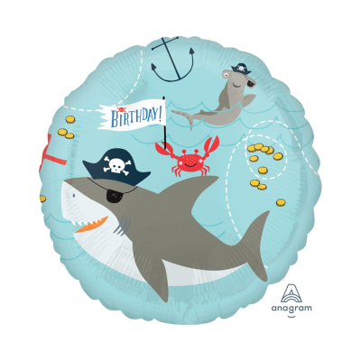 Balónek fóliový Happy Birthday mořský svět Albi Albi