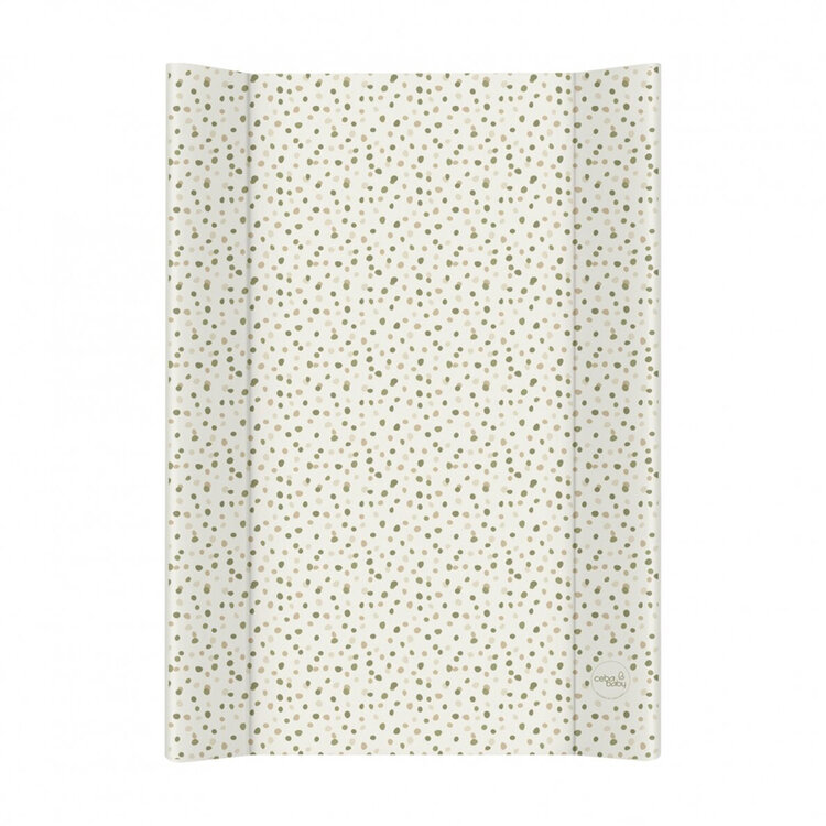 CEBA Podložka přebalovací 2-hranná s pevnou deskou (50x70) Basic Spots Ceba