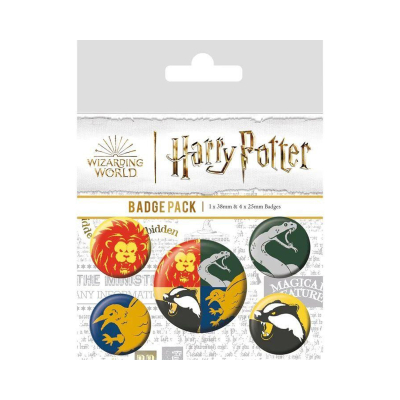Set odznaků - Harry Potter: Koleje Epee Epee