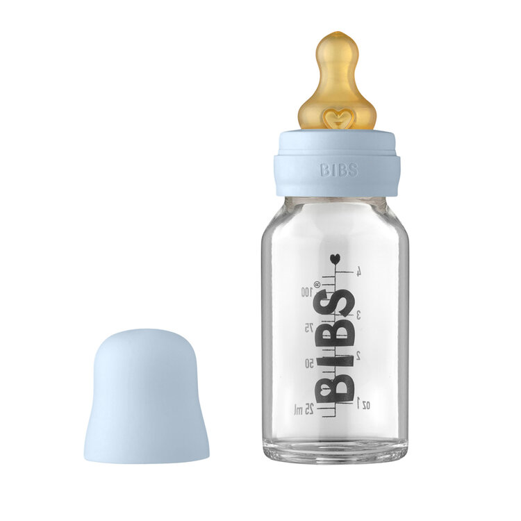 BIBS Láhev skleněná Baby Bottle 110 ml