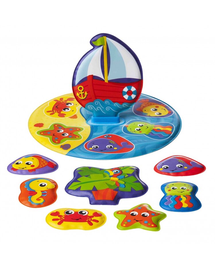 PLAYGRO Puzzle plovoucí do vany Playgro