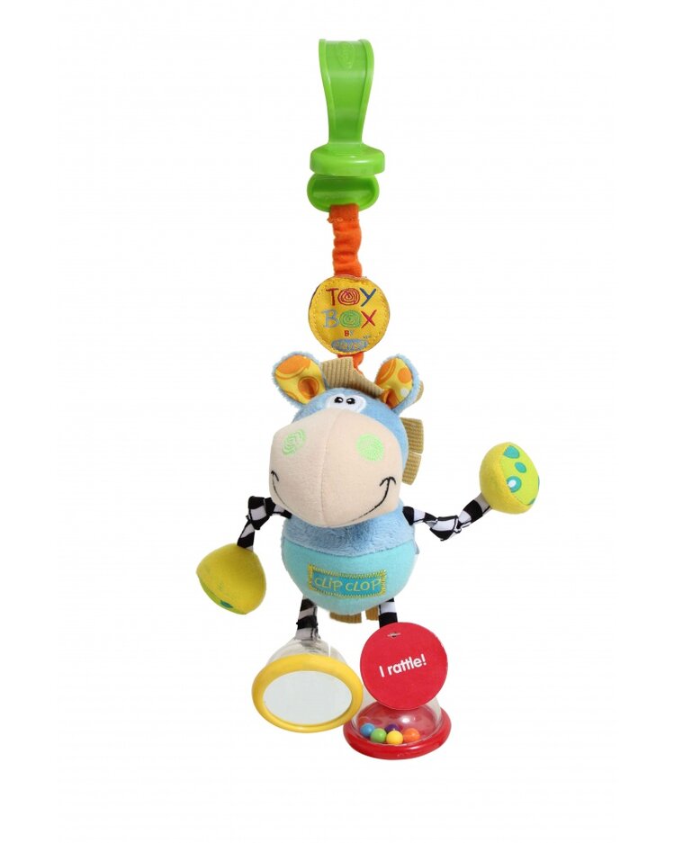 PLAYGRO Oslík závěsný s klipem Playgro