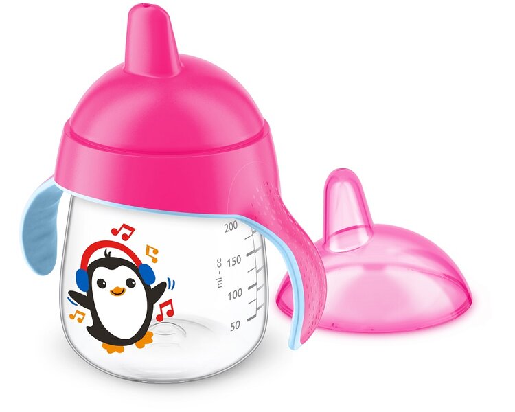 Philips AVENT Hrneček pro první doušky Premium 260 ml růžový Philips Avent
