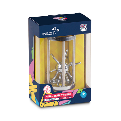 Kovový hlavolam - Ježek v kleci Albi Albi