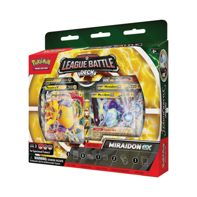 Pokémon TCG: Miraidon ex League Battle Deck Asmodée-Blackfire Asmodée-Blackfire