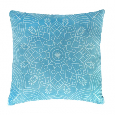 Plyšový polštář - Mátová mandala Albi Albi