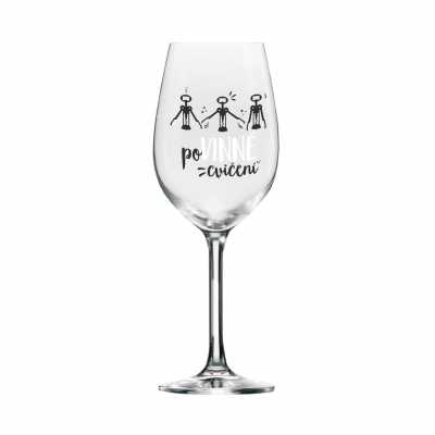 Mega sklenice na víno - Povinné cvičení Albi Albi