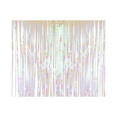 Závěs na dveře bílý holografický Albi Albi