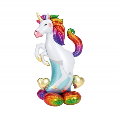 Balónek fóliový AirLoonz Jednorožec 83 x 139 cm Albi Albi