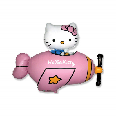 Balónek fóliový Hello Kitty letadlo Albi Albi