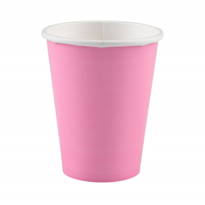 Kelímky růžové 8 ks