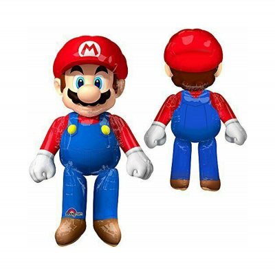 Balónek fóliový AirWalker Mario Bros 91 x 152 cm Albi Albi