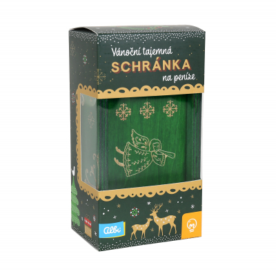 Vánoční tajemná schránka - Zelená Albi Albi