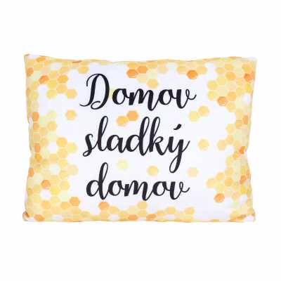 Plyšový polštář - Sladký domov Albi Albi