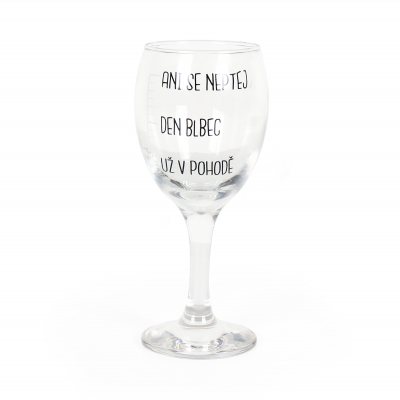 Sklenice na víno - Neptej se Albi Albi