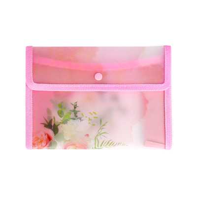 Pouzdro A4 - Růžové květiny Albi Albi