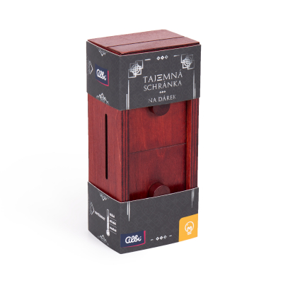 Tajemná mini schránka - Červená Albi Albi