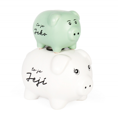 Pokladnička - Svatební prasátka Albi Albi