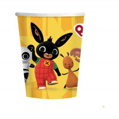 Kelímky králíček Bing 8 ks