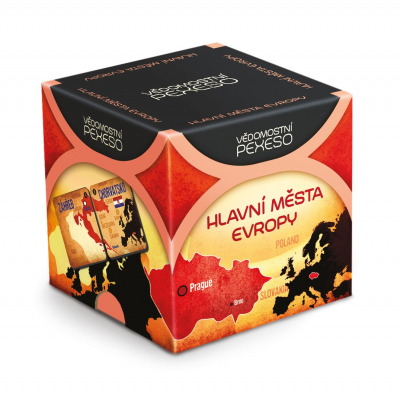 Vědomostní pexeso "Hlavní města Evropy" Albi Albi