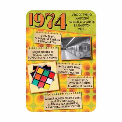 Retro přání - 1974 Albi Albi