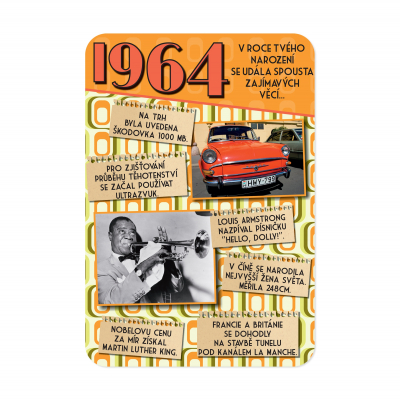 Retro přání - 1964 Albi Albi