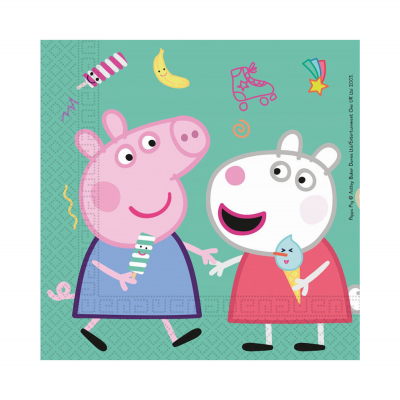 Ubrousky prasátko Peppa 20 ks Albi Albi