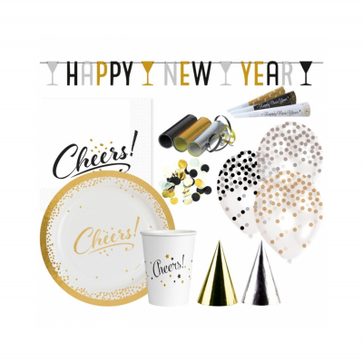 Párty Set Happy New Year 54 ks Albi Albi